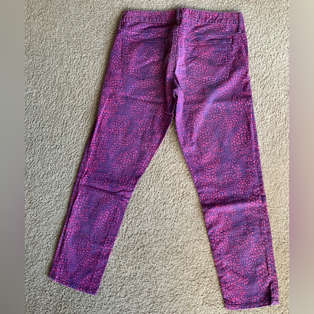 Purple-Blue Patterns Pants, Size 31 - Picture 2 of 16